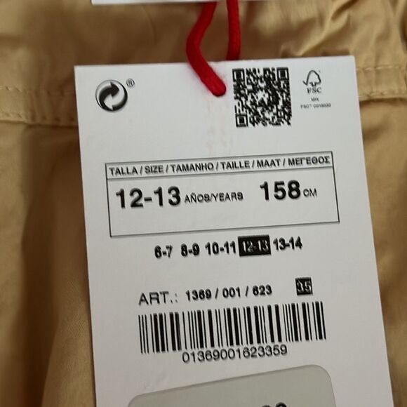 ZARA Kids | Beige | SRPLS SHORTS 10 - Picture 8 of 9